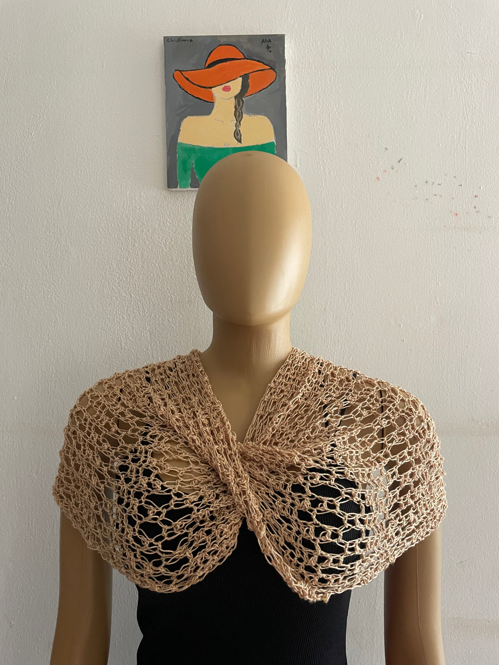 Crochet Dune Scarf Written Pattern
