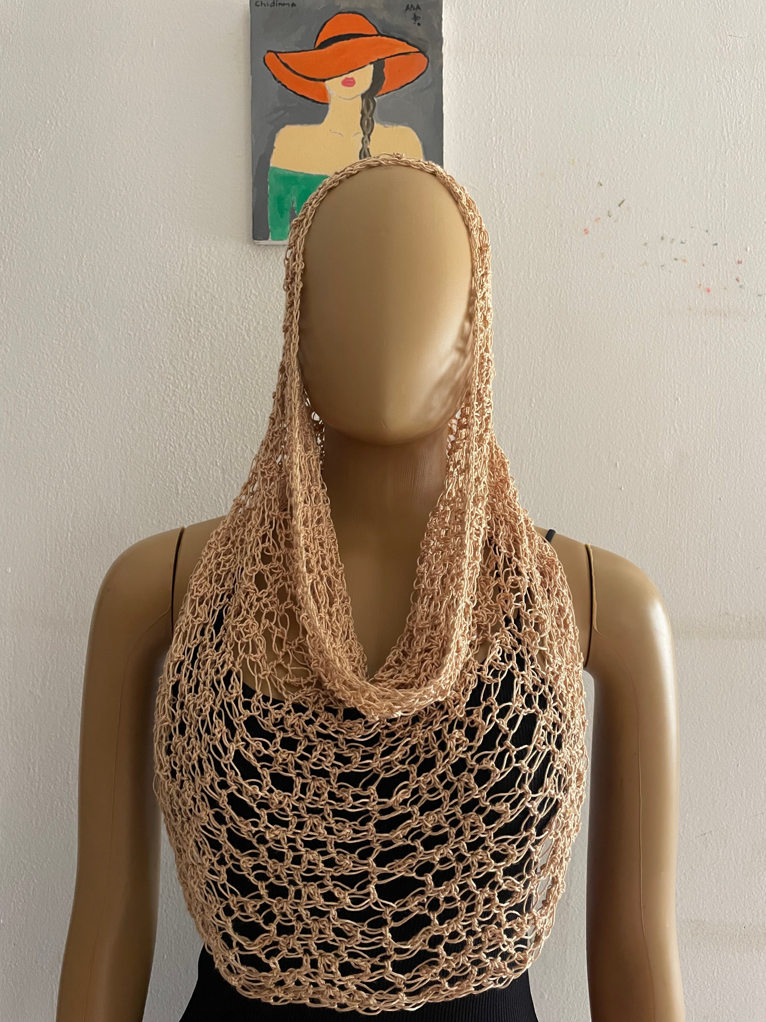 Crochet Dune Scarf Written Pattern